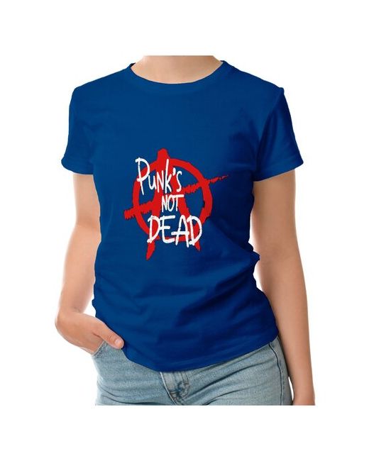 Roly футболка punk not dead анархия панк рок L