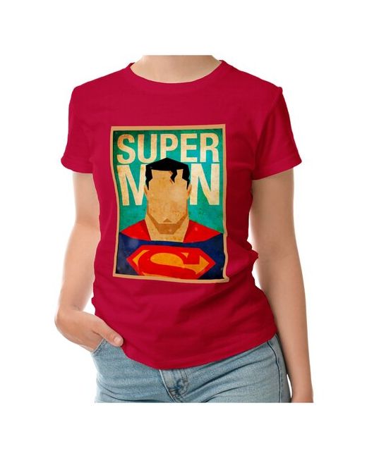 Roly футболка Superman супермен постер комикс марвел L темно-