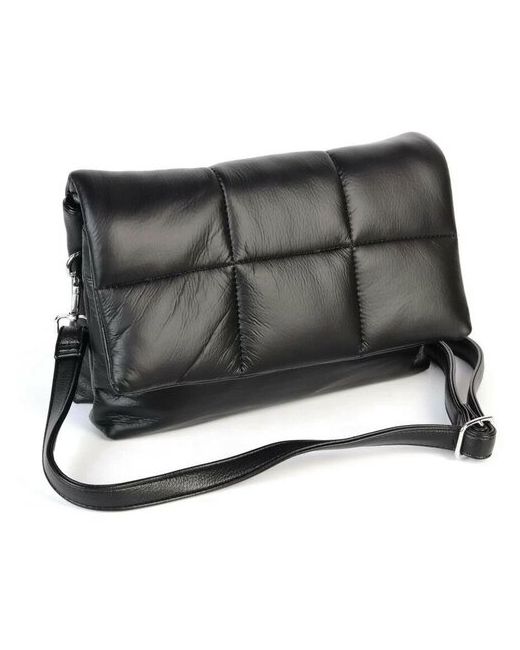 Fuzi House сумка-клатч из эко кожи с тремя отделениями 2204-20 Блек 126157