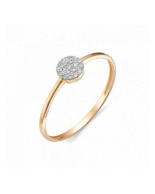 Алькор Золотое кольцо с бриллиантами 12264-100