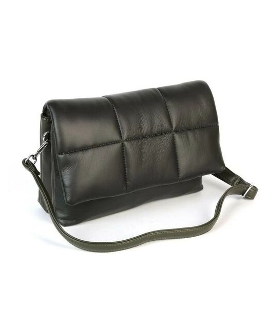 Fuzi House сумка-клатч из эко кожи с тремя отделениями 2204-18 Грин 126151