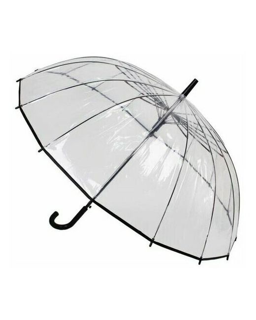 Angel Зонт автоматический зонт трость зонтик защитой от ветра светоотражающей черный-прозрачный