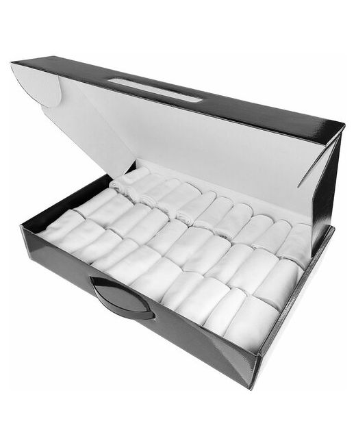 RexTex носки в кейсе чемодане Носки коробке 30 пар черный кейс