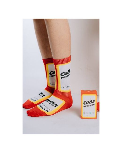 Booomerangs Цветные носки с принтом Сода 40-45
