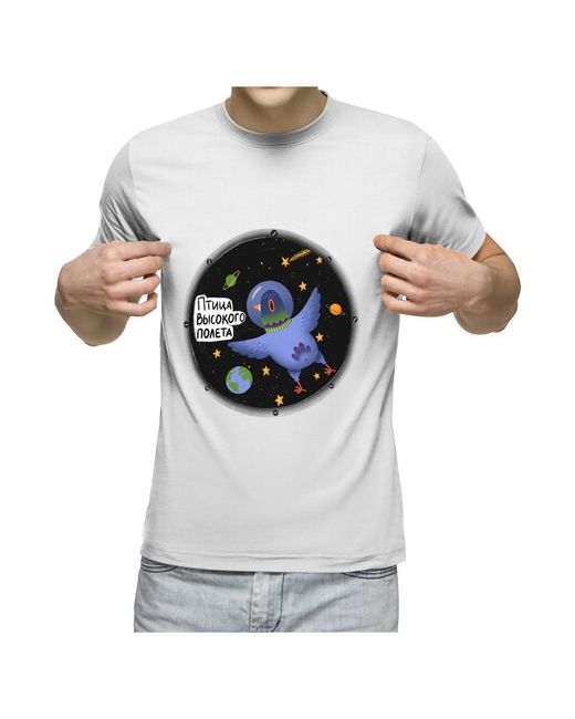 US Basic футболка Голубь Григорий в космосе M