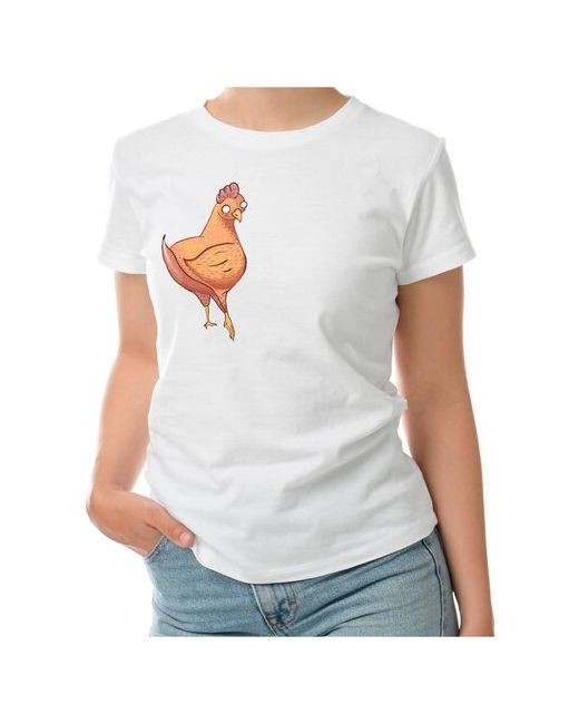 Roly футболка Всевидящая курица M