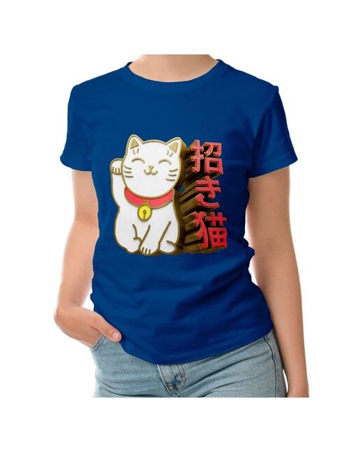 Roly футболка Денежный Кот Манэки Нэко Maneki Neko Cat S