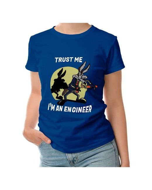 Roly футболка Доверься мне я инженер M