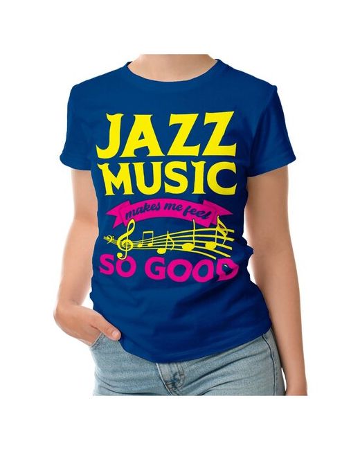 Roly футболка Джаз Jazz Music Makes Me Feel So Good M