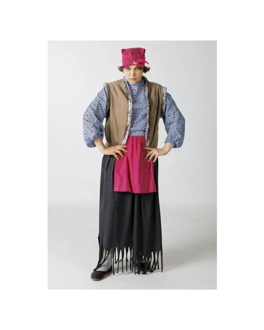 Минивини Карнавальный костюм Вини Баба-Яга с платком