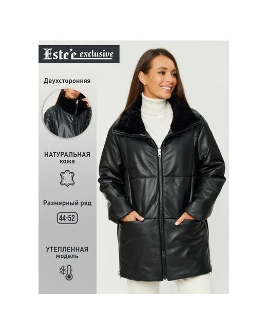 Este'e exclusive Fur&Leather Куртка двухсторонняя из натуральной кожи