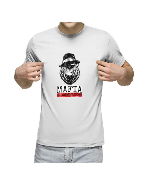 US Basic футболка Мафия медведь M темно-