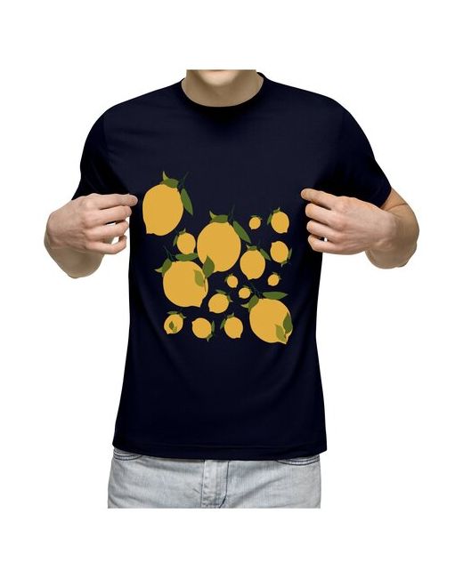 US Basic Мужская футболка Лимоны L