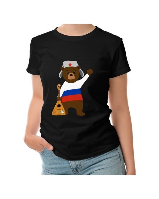 Roly футболка Медведь с балалайкой S