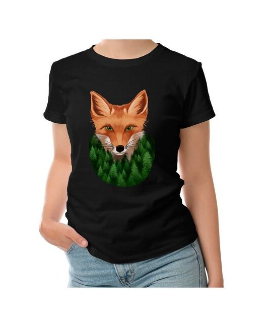 Roly футболка Лиса в лесу S