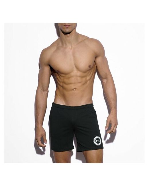 Es Collection Шорты спортивные Fitness Medium Pants Black Размер XL