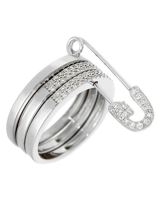 Fresh Серебряное кольцо с фианитом CZ-R02394-X-W-X-X-W