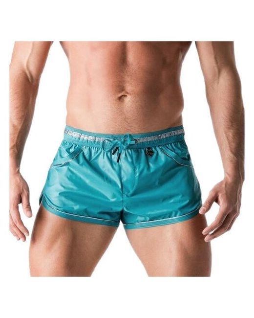 Maskulo Плавки-шорты BeGuard Nylon Club Shorts with Foil Piping Details British Blue Размер XL