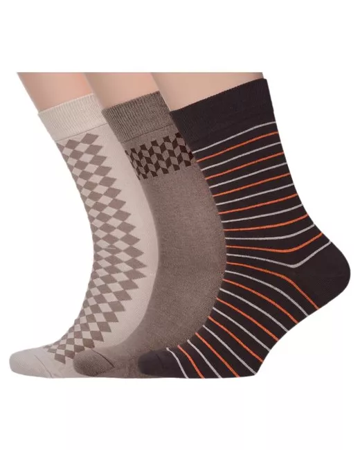 Palama Комплект из 3 пар мужских носков Comfort микс 11 размер 29 44-45