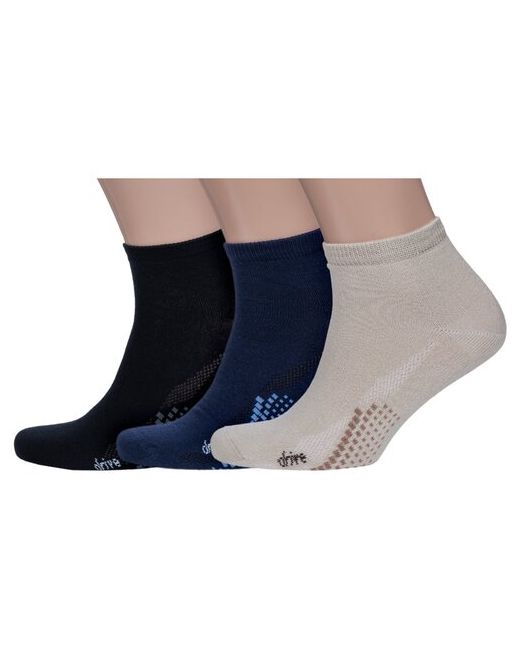 Смоленская Чулочная Фабрика Комплект из 3 пар мужских носков наше Смоленской чулочной фабрики микс 2 размер 31