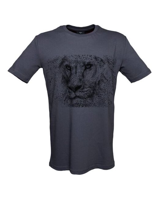 Bear'S Gear хлопковая футболка Regular с дизайнерским принтом Лев