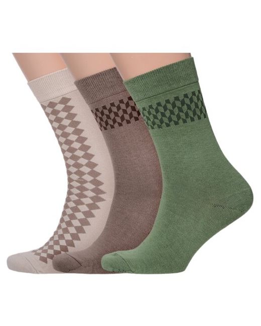 Palama Комплект из 3 пар мужских носков Comfort микс 10 размер 29 44-45