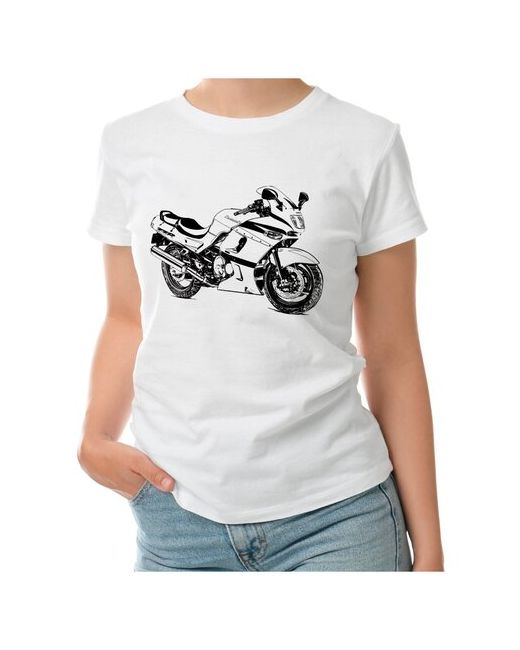 Roly футболка Мотоцикл kawasaki XL