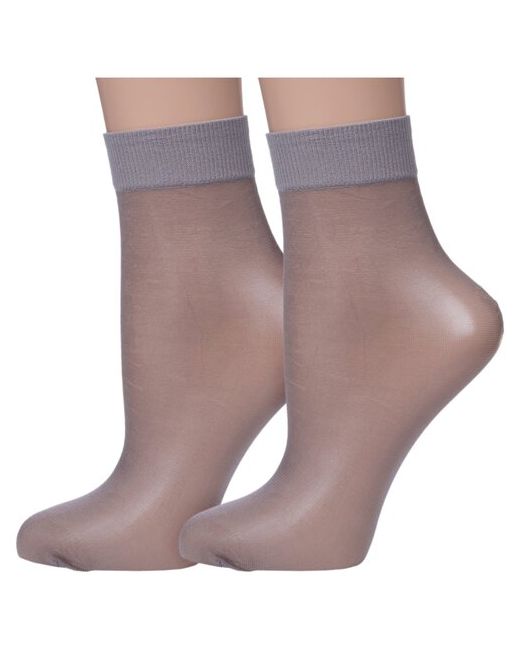 Fiore Комплект из 2 пар женских носков светло размер UN
