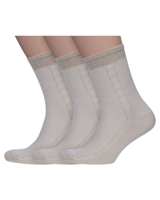 Смоленская Чулочная Фабрика Комплект из 3 пар мужских носков наше Смоленской чулочной фабрики рис. 1 52-1 размер 29