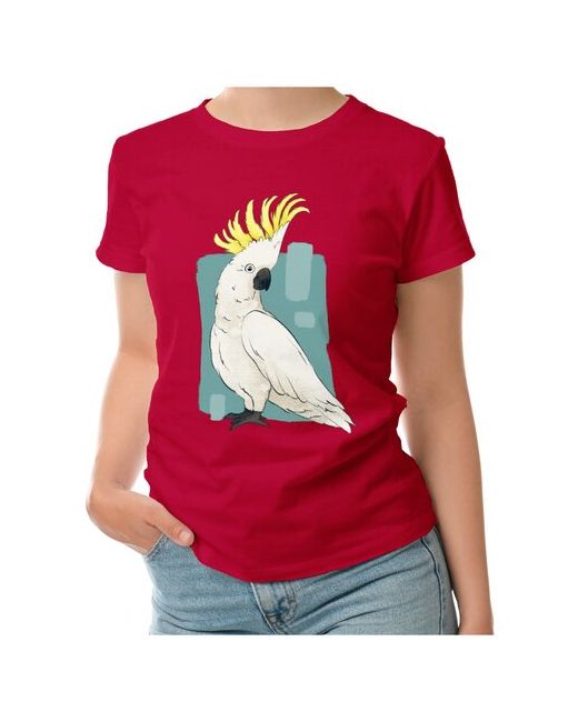 Roly футболка Попугай Какаду рисунок XL