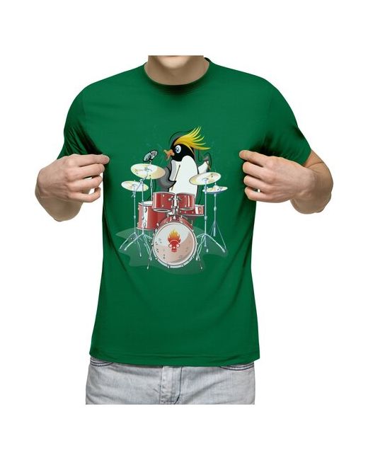 US Basic футболка Пингвин барабанщик XL