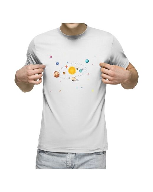US Basic футболка Планеты солнечной системы S