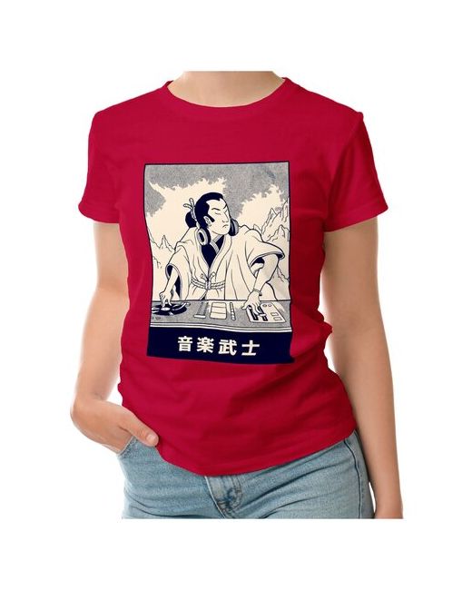 Roly футболка Харадзюку Самурай Диджей DJ Samurai 2XL