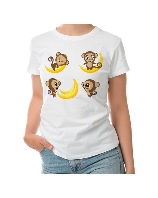 Roly футболка Обезьянки и бананы XL темно-
