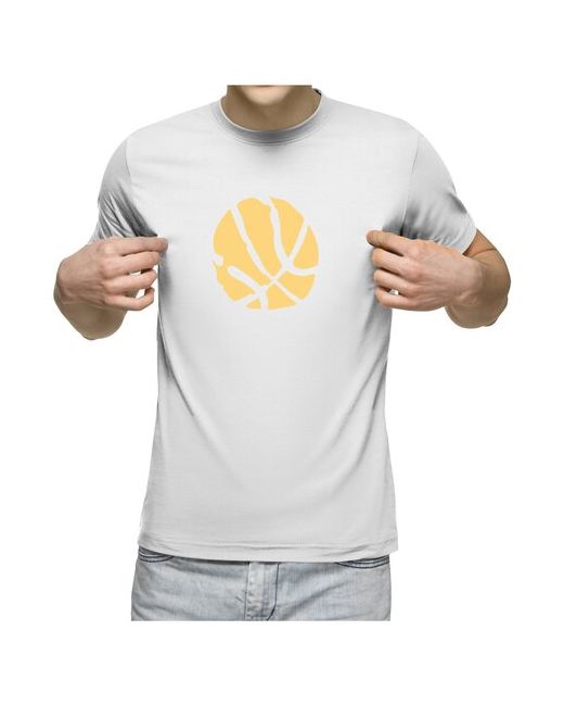 US Basic футболка Оранжевый мяч. Баскетбольный арт XL