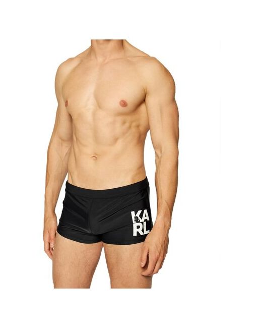 Karl Lagerfeld Плавки-боксеры Basic Black Размер 2XL