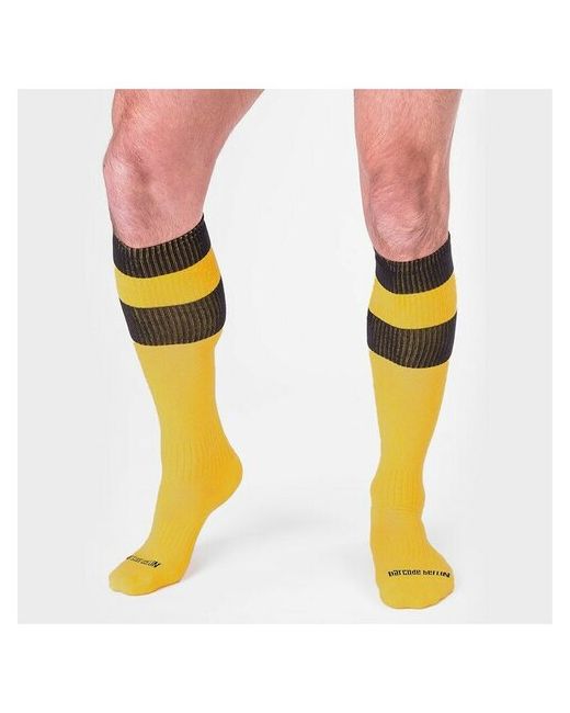 Barcode Berlin Носки гетры Football Socks Yellow/Black Размер S