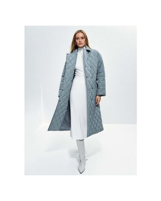 Zarina Стеганое пальто Изумрудный размер L RU 48
