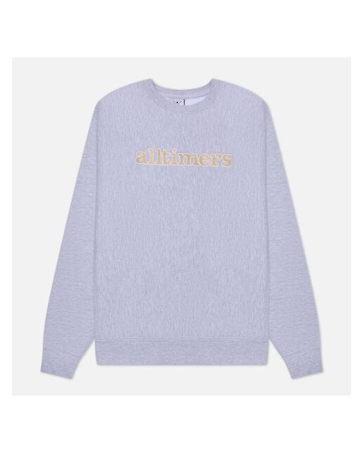 Alltimers толстовка Stamped Embroidered Heavyweight Crew Neck Размер XXL