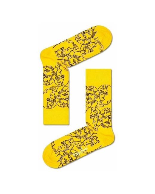 Happy Socks Желтые носки унисекс Beatles Sock 25