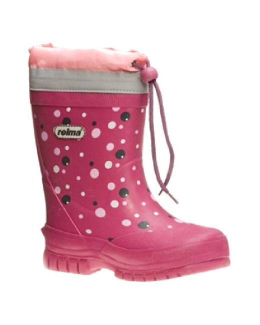Reima Резиновые сапоги с защитой от дождя и снега 65087-349 Mish pink размер 34
