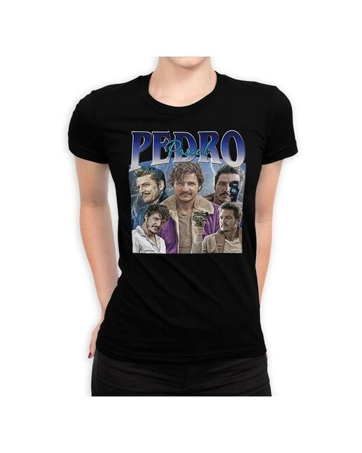 Dream Shirts Футболка с принтом Педро Паскаль Pedro Pascal Черная S