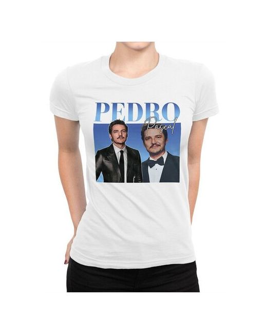 Dream Shirts Футболка с принтом Педро Паскаль Pedro Pascal Черная XL