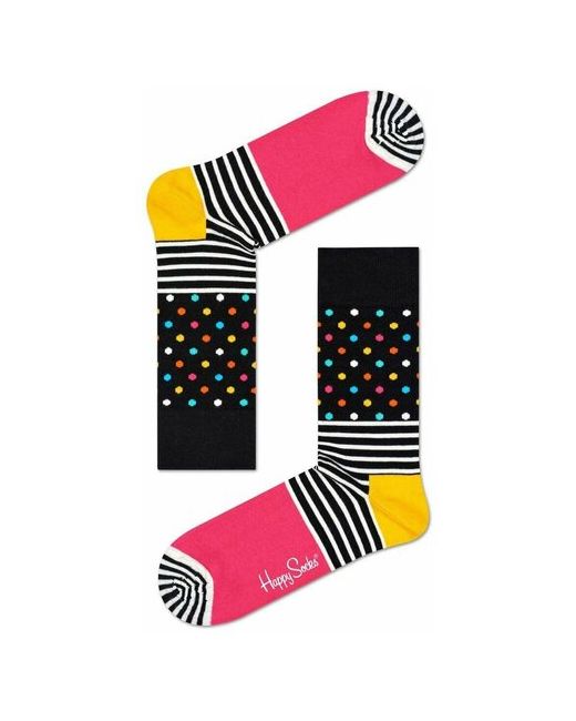 Happy Socks Яркие носки Stripes And Dots Sock с точками и полосками мультиколор 29