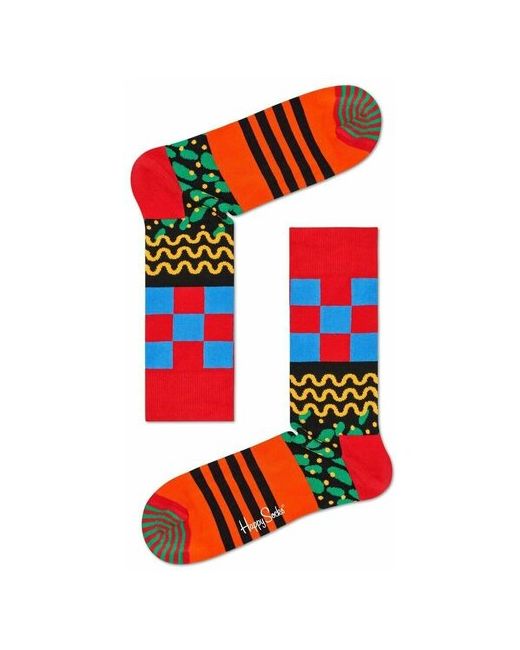 Happy Socks Носки унисекс Mix Max Sock с миксом узоров мультиколор 25