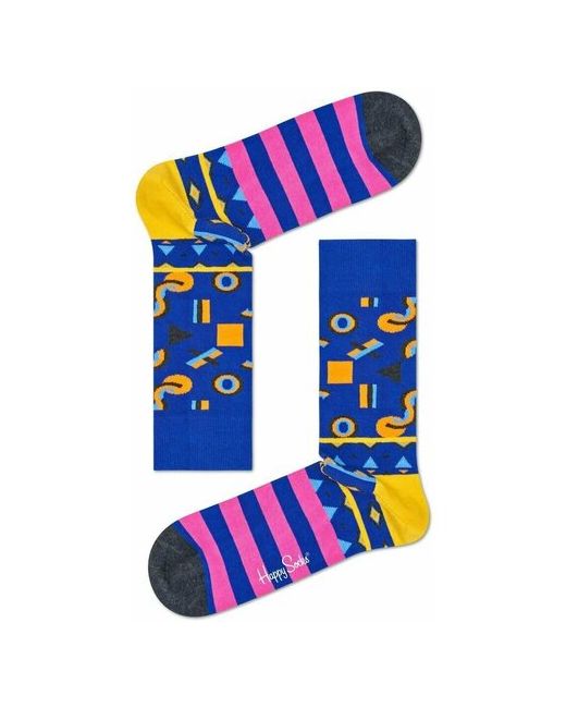 Happy Socks Яркие носки унисекс Mix Max Sock с миксом узоров мультиколор 29