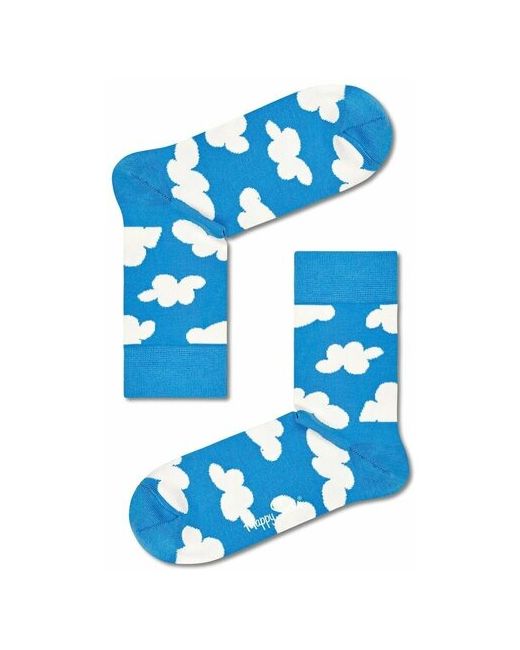 Happy Socks Носки унисекс Cloudy 1/2 Crew Sock с облаками 25