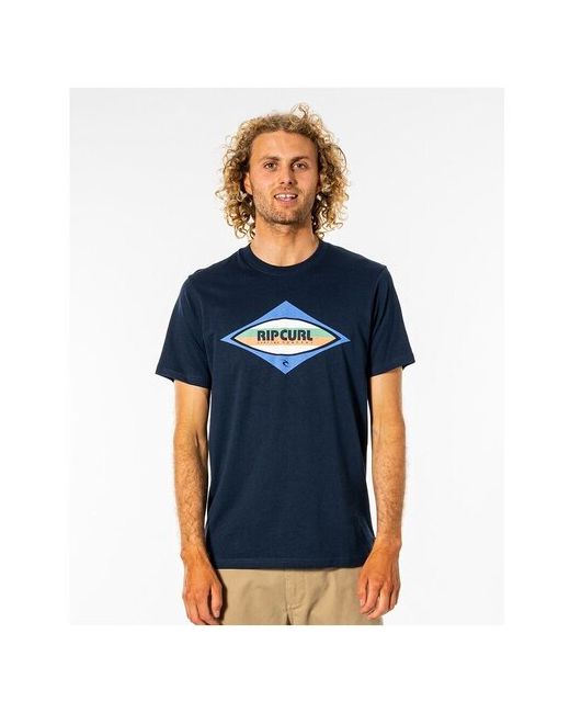 Rip Curl Футболка surf revival decal navy размер M