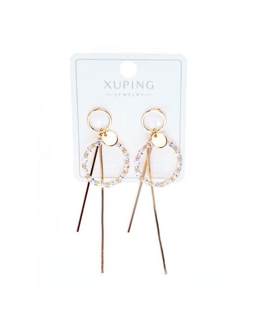 Xuping Jewelry Серьги длинные с подвесками бижутерия Ксюпинг x120232-75