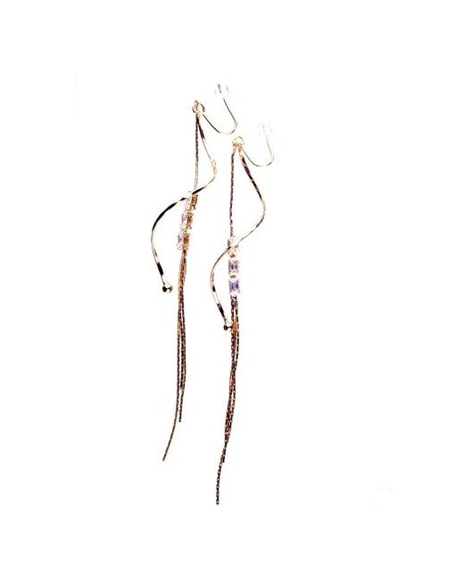 Xuping Jewelry Серьги длинные висячие цепочки бижуерия Ксюпинг x120232-77